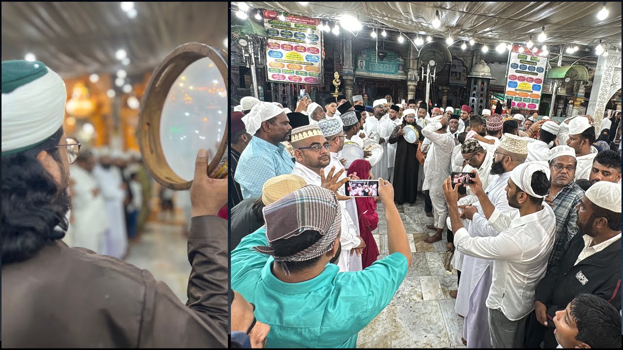 Beautiful Manqabat With Daff - Ajmer Dargah Shariff