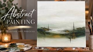 I Had No Plan for This Painting ... | Intuitive Abstract Art