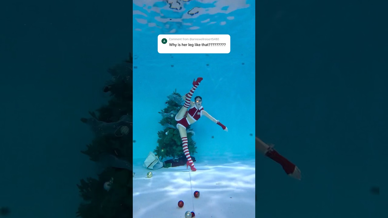 Because It's Iconic! | Underwater Dancer Doing Iconic Moves