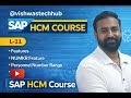 L-11 Configure Step-By-Step | What is Feature? | NUMKR Feature | Personnel Number Range #sap #saphcm