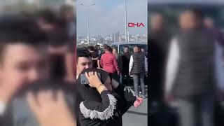 Büyükçekmecede Düğün Konvoyundakiler Minibüs Sürücüsüne Saldırdı