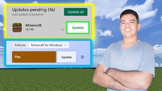 HOW TO UPDATE MINECRAFT PE ON GOOGLE PLAYSTORE