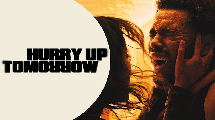 HURRY UP TOMORROW - (The Weeknd, Jenna Ortega, Barry Keoghan) OFFICIAL TRAILER (2025)