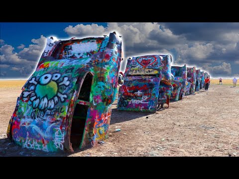 Cadillac Ranch History - Amarillo Texas - Remembering Gina