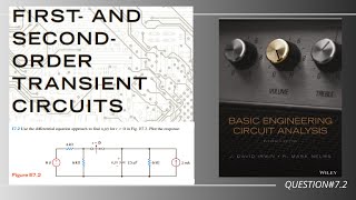 RL Circuit Transient Response Analysis, Problem 7.2|Basic Engineering Circuit Analysis by Irwin 11th