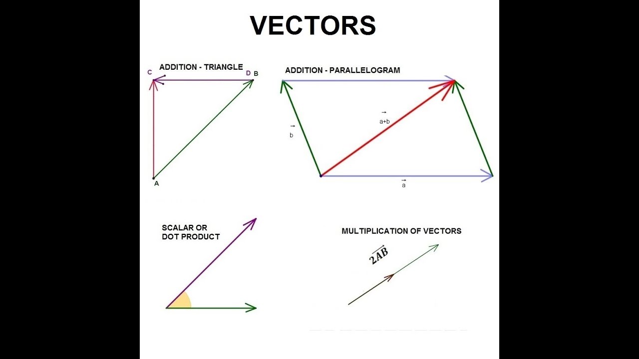 Chap 1 Part 7 Mathematical operation of vectors - YouTube