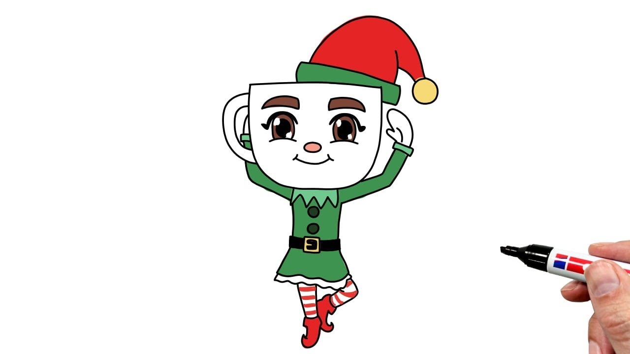 How to Draw Ballerina Peppermintina