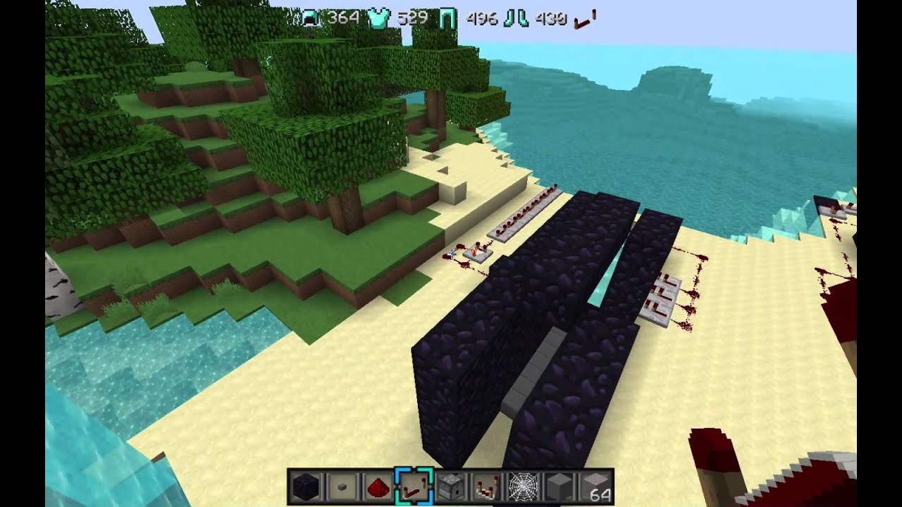Guide How to Make and Use a Hybrid/Sand Stacking Minecraft TnT Cannon