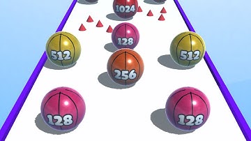 Ball Merge 2048 - All Levels Ball Gameplay Android, iOS  ( Level 909 - 917 )