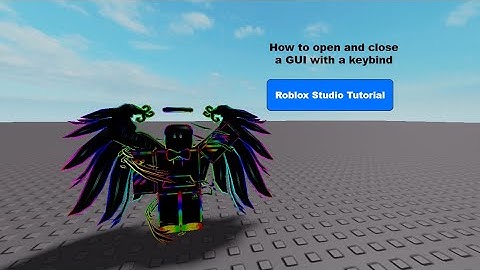 How to make a GUI open and close using a keybind