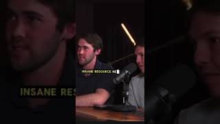 Kyle Forgeard from NELK on being friends with Dana White… #shorts #danawhite #nelk