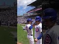 Matt Shaw gives the Cubs the early lead 🚀 #chicagocubs #mlb