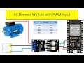 [SOURCE CODE] ESP32 PWM Dimmer - AC Voltage Adjustable