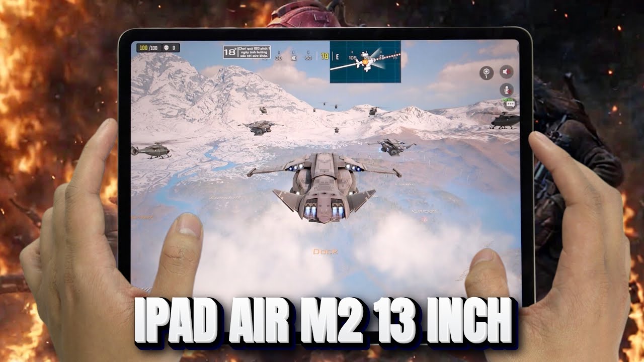 iPad Air 6 13 inch 2024 test game Call of Duty Mobile CODM | Apple M2 ...