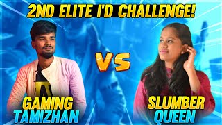 GAMING TAMIZHAN vs SLUMBER QUEEN Funny 2nd Elite I'd Challenge | CLASH SQUAD | TAMIL |PVS GAMING screenshot 1