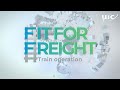 Rail Event - Fit for Freight Train Operation 10/2022, Paris