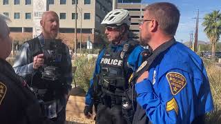 GUESS who's OUT🙊JAMES FREEMAN makes APPEARANCE at the COURT HOUSE & Gets into BRUSH UP with POLICE
