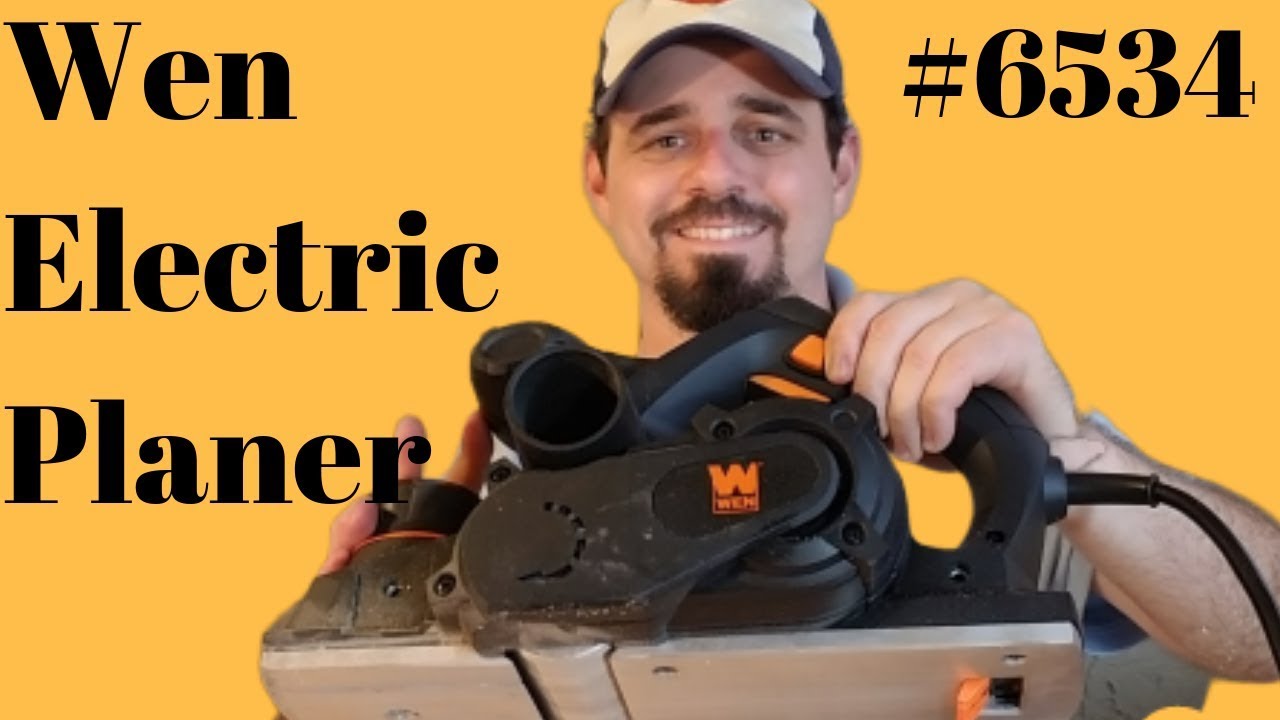 Unboxing Wen Model #6534 Electric Hand Planer 4 and 3/8 inch