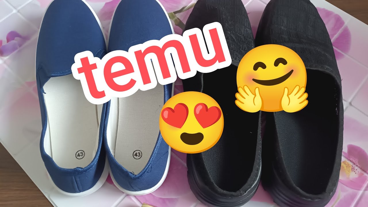 Небольшая распаковка с сайта temu/обувь мне понравилась