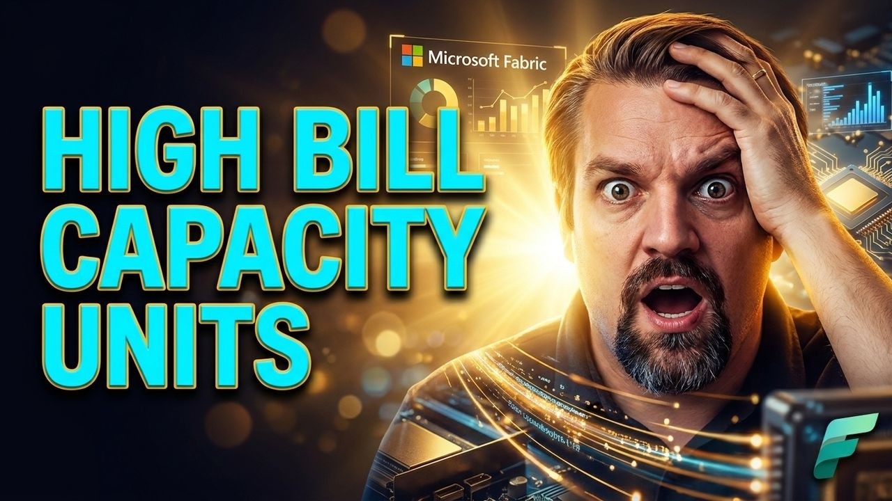 Your Fabric Bill Is Skyrocketing. And It’s Not The Data. Your Fabric Bill Is Skyrocketing. And It’s Not The Data.