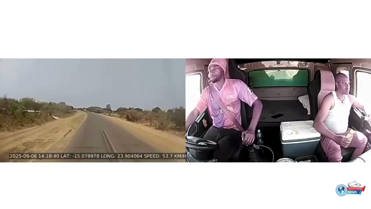 This dashcam captures a truck driver's moment of distraction that results in a devastating crash.