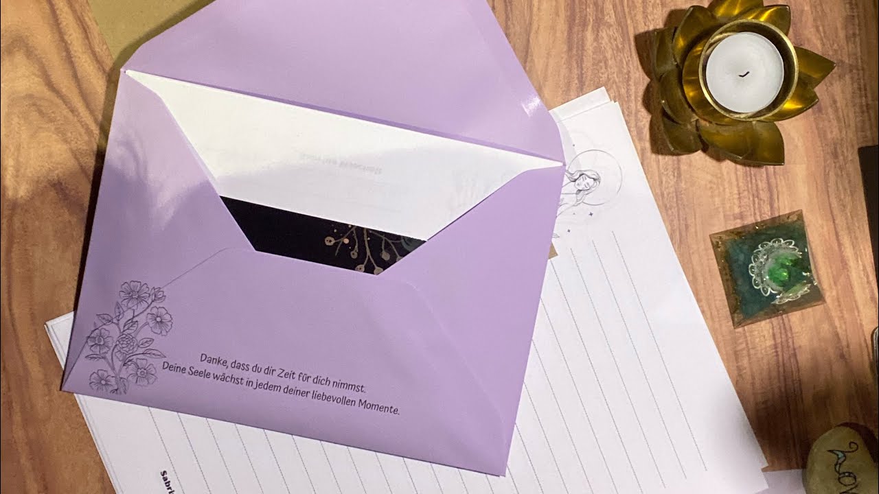 Liebesbrief? 💌 Welche Botschaft kommt auf Dich zu? 💜🤷🏻‍♀️  #Liebesorakel #Orakel 