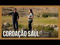 Equipe da Record TV visita local onde Saul foi aclamado rei