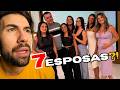 ELE TEM 7 ESPOSAS!!