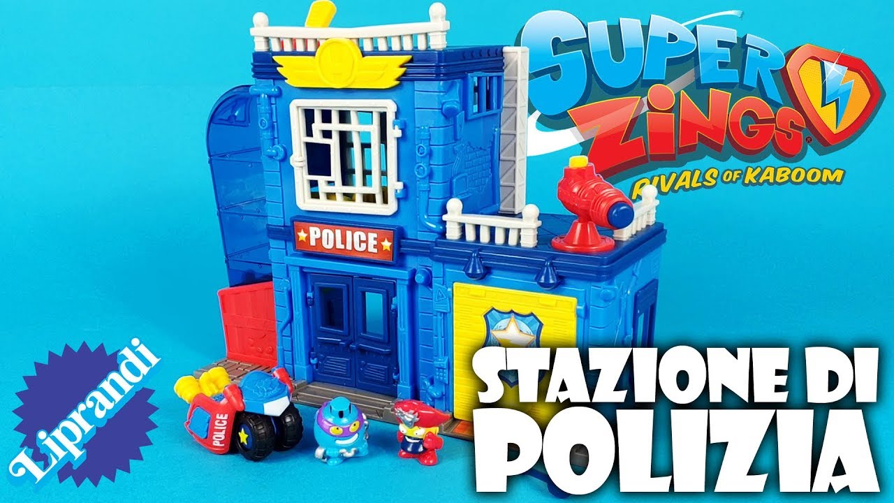 MAGIC BOX TOYS - SUPER ZINGS STAZIONE DI POLIZIA - TOY SCOUT 2019