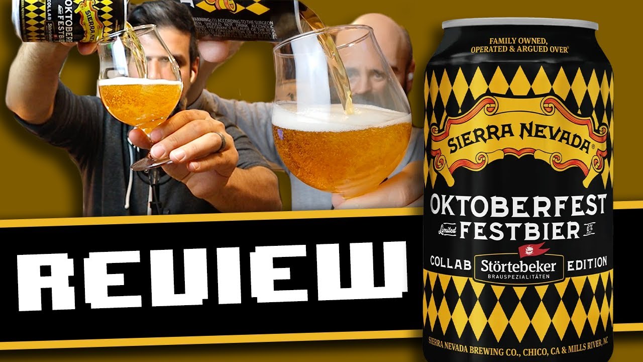 Sierra Nevada Oktoberfest Festbier 2025 🇺🇸 - Review - YouTube
