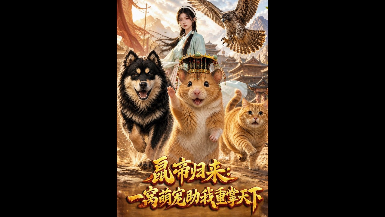 【一口气看完】《鼠帝归来：一窝萌宠助我重掌天下》#短剧 #AI短剧 #逆袭 #drama #爽剧 #鲨鱼先生