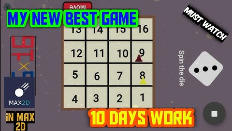 My Best game in max 2d made in 10 days must watch ll Hayato Gaming