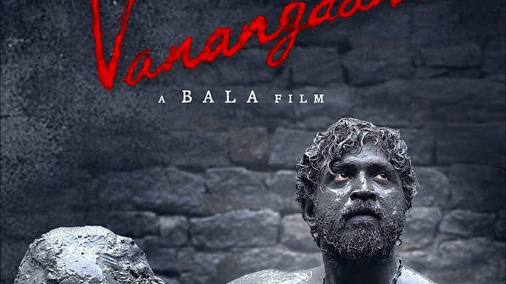 Vanangaan - First Look | Arun Vijay | Bala | GV Prakash | Suresh Kamatchi | Vanangaan Movie #viral