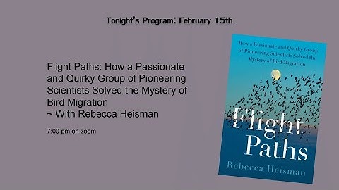 Flight Paths: How a Passionate and Quirky Group of Scientists Solved the Mystery of Bird Migration