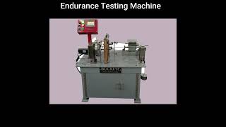 ENDURANCE TESTING MACHINES I BUCKEYE MACHINES