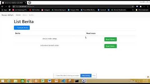 Delete dan Edit  Web #ILO #ClevioCoderCamp #ACP #Digdev #WomenDigitalDevelopmentSkillUp