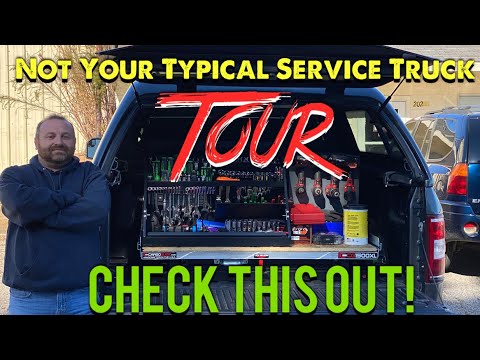Not Your Typical Service Truck Tour With Montezuma Triangle Box And Cargo Glide Bed System