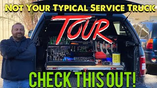 Not Your Typical Service Truck Tour With Montezuma Triangle Box And Cargo Glide Bed System