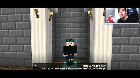 TDM | Minecraft DANTDM BROKEN HAND CHALLENGE!! Custom Map