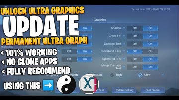 HOW TO ULTRA GRAPHICS MOBILE LEGEND NEW UPDATE TACHI 2022!!!