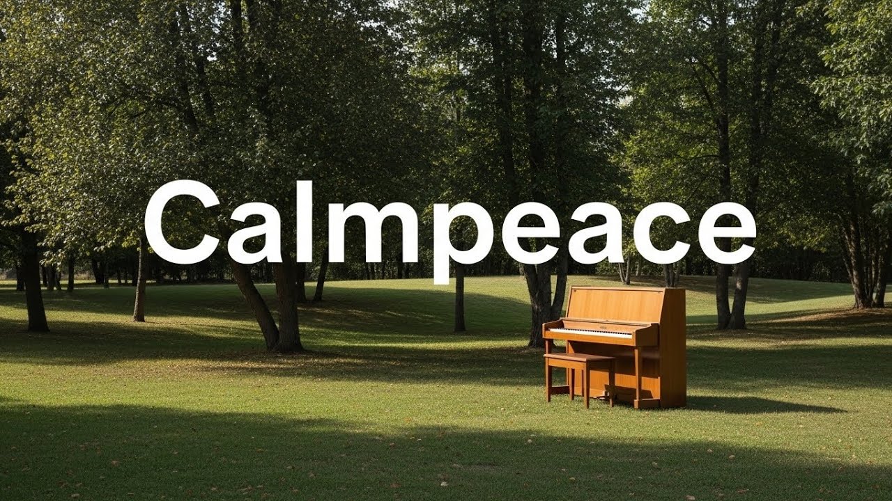Calmpeace – 2 Hours of Calm Piano for Gentle Focus & Emotional Ease