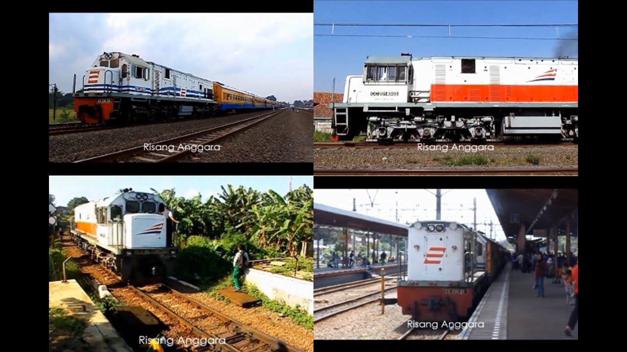 [Kompilasi] Semboyan 35 / Klakson / Hornsound Lokomotif Seri CC 201
