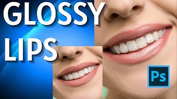 How to Make a Lip Glossy Shine in Photoshop