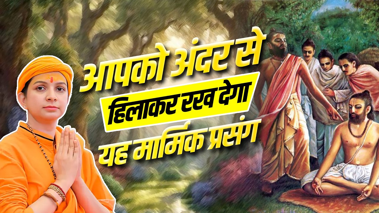 आपको अंदर से हिलाकर रख देगा यह मार्मिक प्रसंग | Sadhvi Varsha Nagar Ji