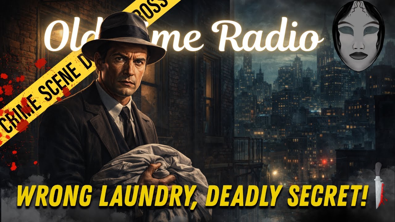 Richard Diamond: The Case of the Wrong Laundry and a Deadly Secret | Old Time Radio.