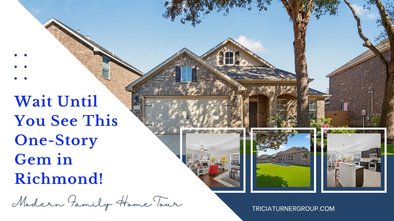 Single-Story Richmond Home Tour | Modern, Stylish & Move-In Ready in Aliana!