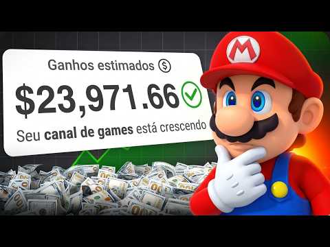 Como FAZER DINHEIRO com CANAIS DE GAMES | Part 1