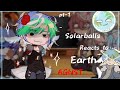Solarballs react to earth... AGNST || 2x SPEED || Solarballs.. gacha reaction || 1/?