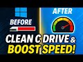 How to Clean C Drive Windows 11/10 | Make Your PC Run Faster 2025