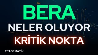 Bera Holding Kritik Yayın Bera Teknik Iz - Bera Hisse - Bera Yükseliş Başlar Mı
